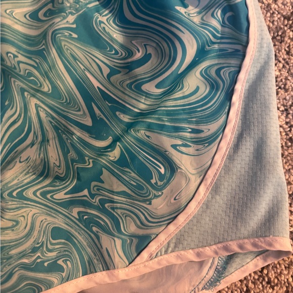 SO Kids' Blue Swirl Shorts - Picture 3 of 4